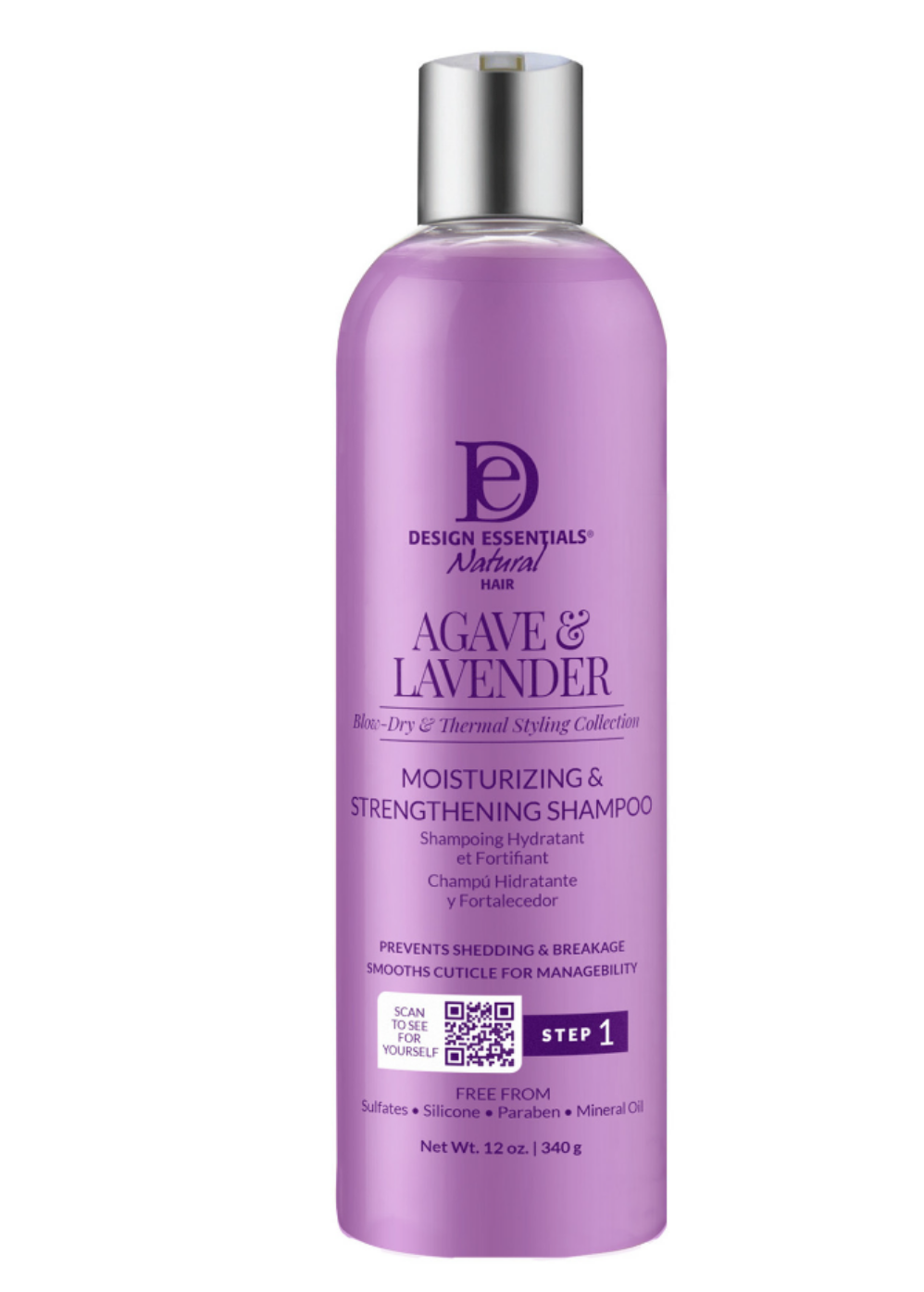 AGAVE & LAVENDER MOISTURIZING & STRENGTHENING SHAMPOO