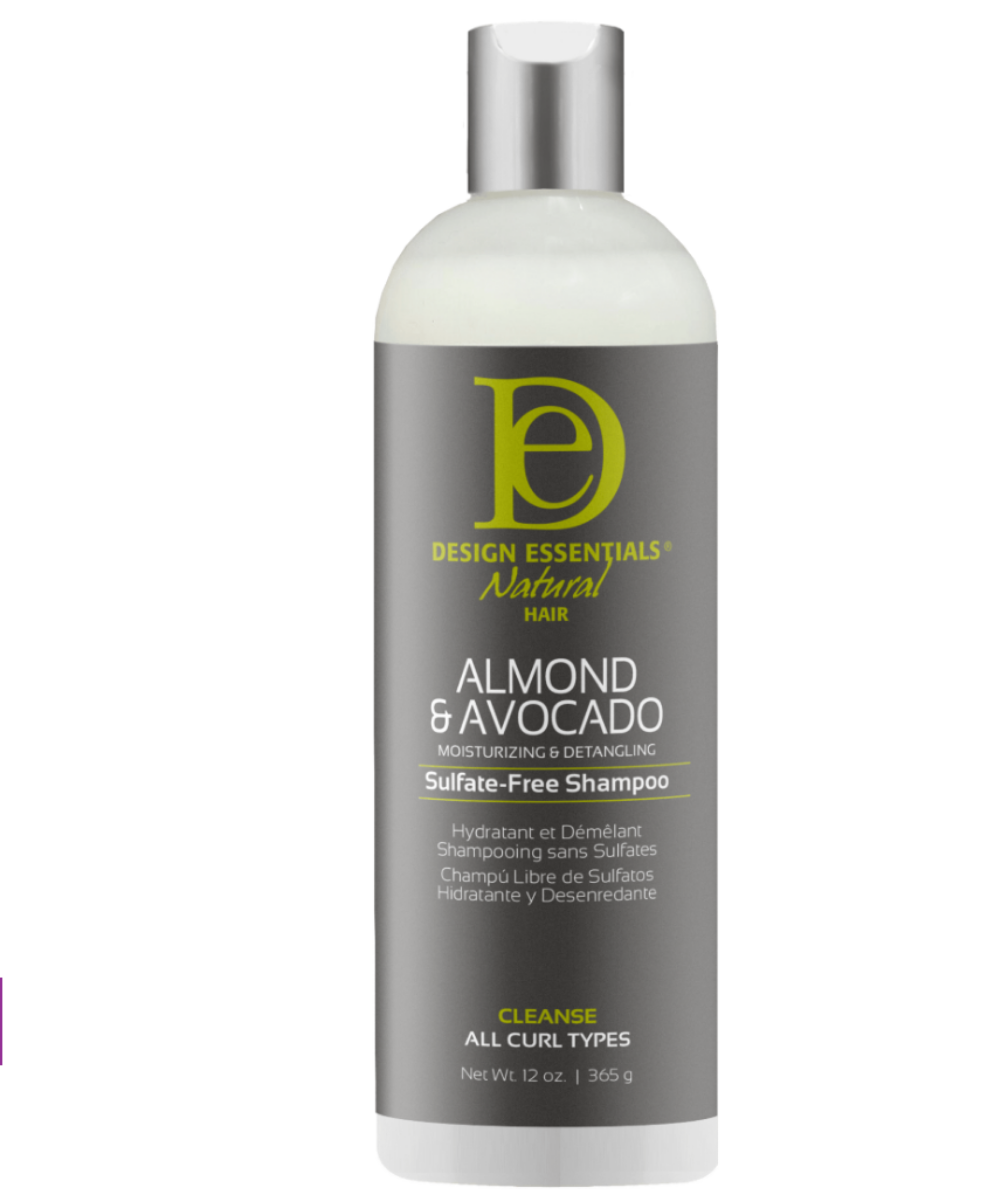 ALMOND & AVOCADO MOISTURIZING & DETANGLING SULFATE- FREE SHAMPOO