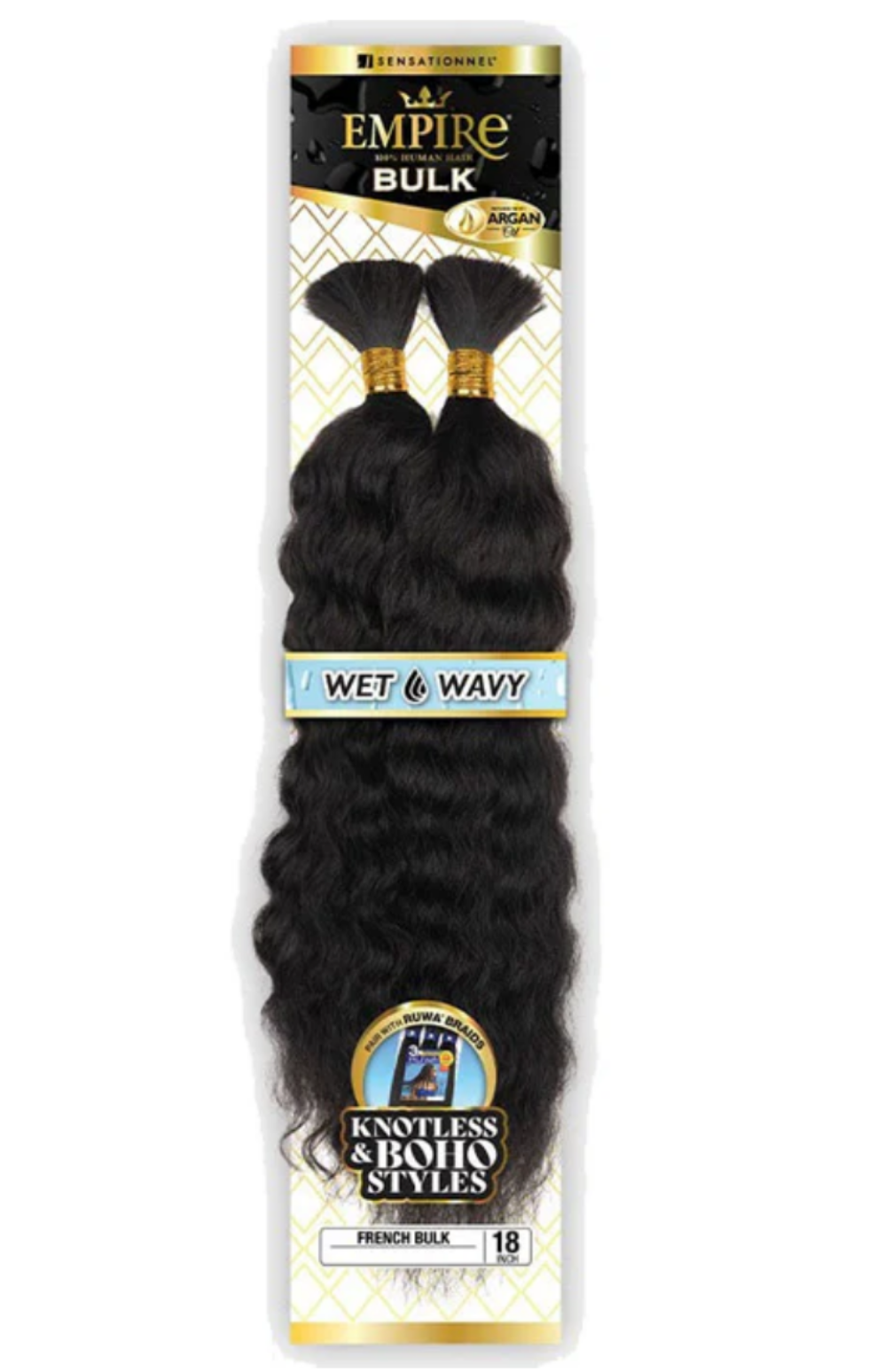 SENSATIONEEL EMPIRE WET & WAVE BULK HAIR