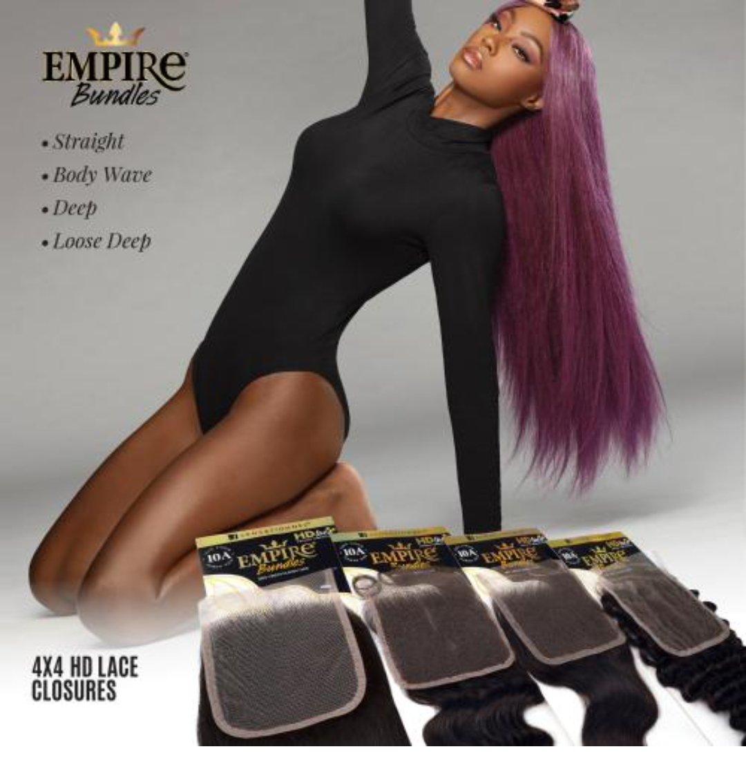 EMPIRE BUNDLES 4X4 HD LACE