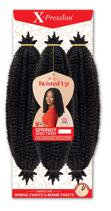 SPRINGY AFRO TWIST