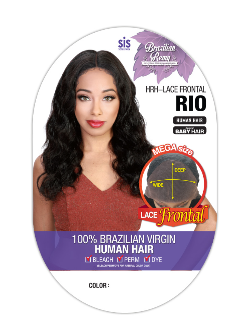 HRH - Lace Frontal RIO , BRAZILIAN VIRGIN REMY