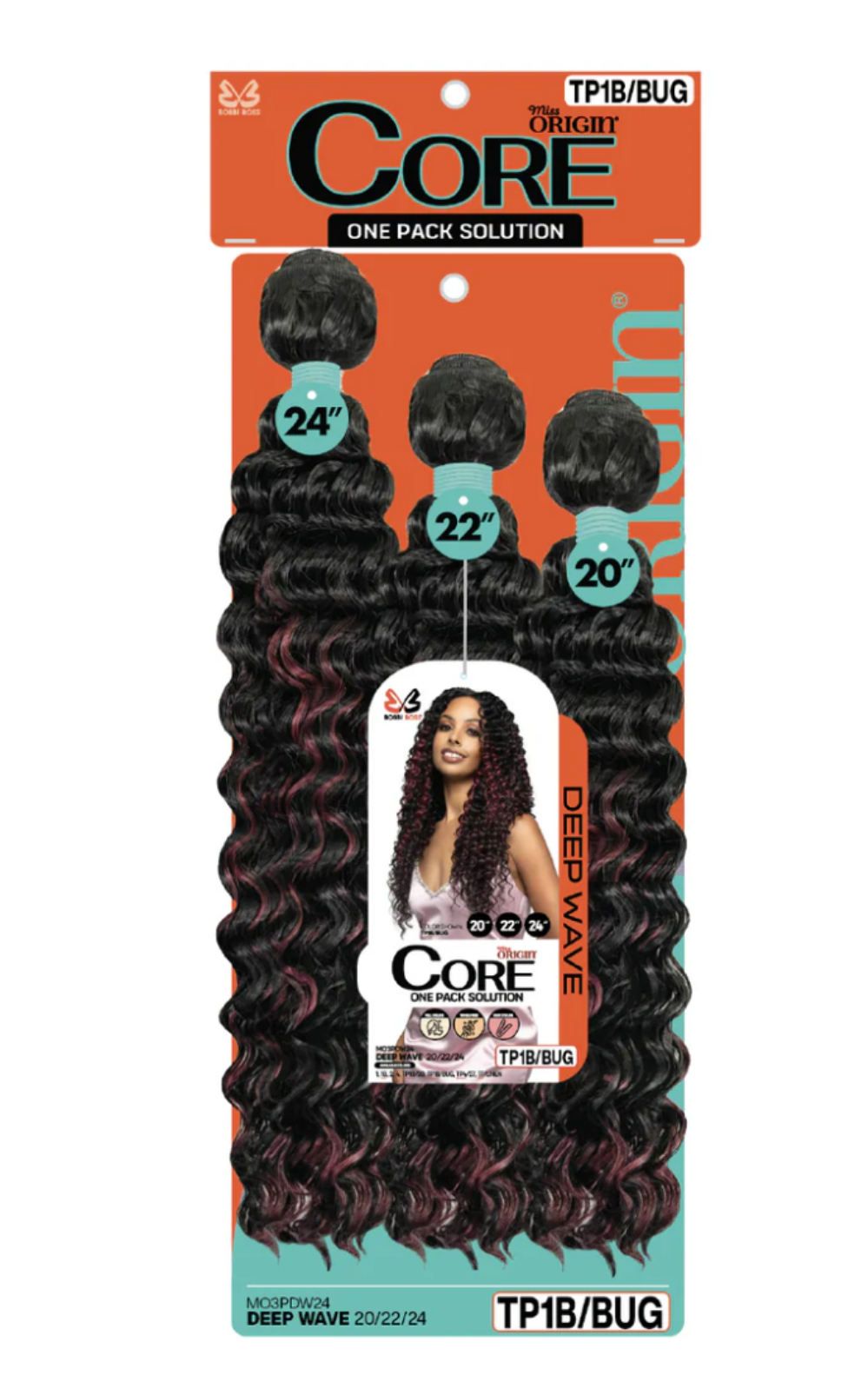 MISS ORIGIN CORE ONE PACK SOLUTION DEEP WAVE 20", 22",24