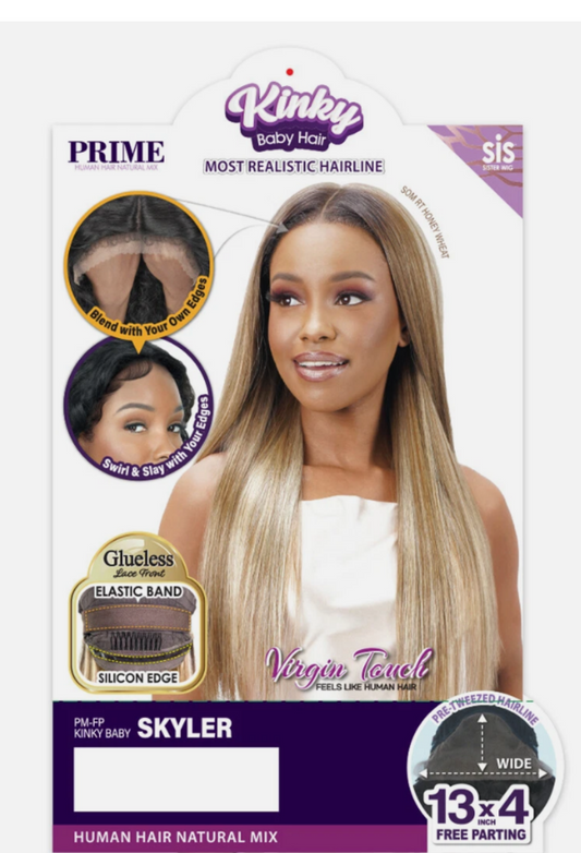Sis Wig Kinky Baby Skylar Under Pink
