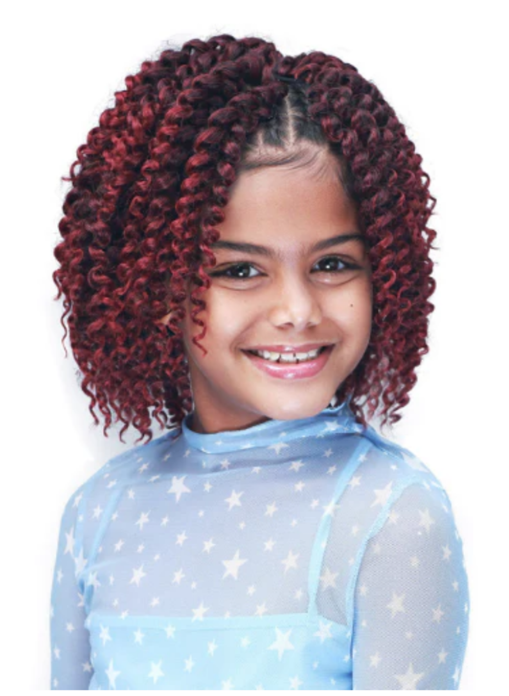 6" PETITE WATER WAVE 2X BOSS KIDS SYNTHETIC CROCHET BRAID