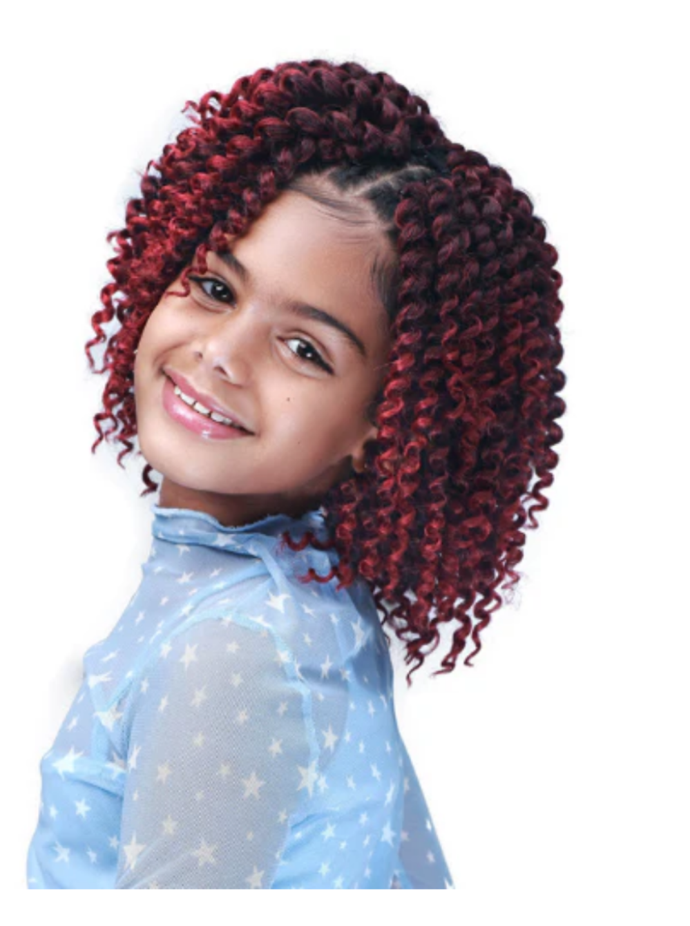 6" PETITE WATER WAVE 2X BOSS KIDS SYNTHETIC CROCHET BRAID