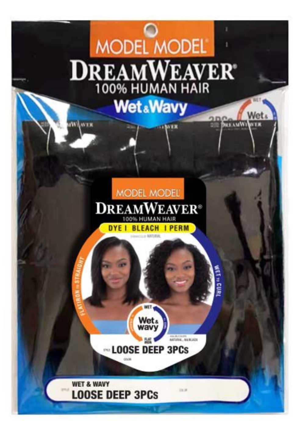 MODEL MODEL DREAMWEAVER WET & WAVY