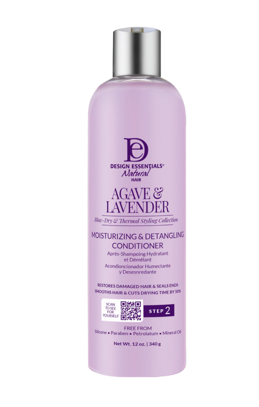 AGAVE & LAVENDER MOISTURIZING & DETANGLING CONDITIONER