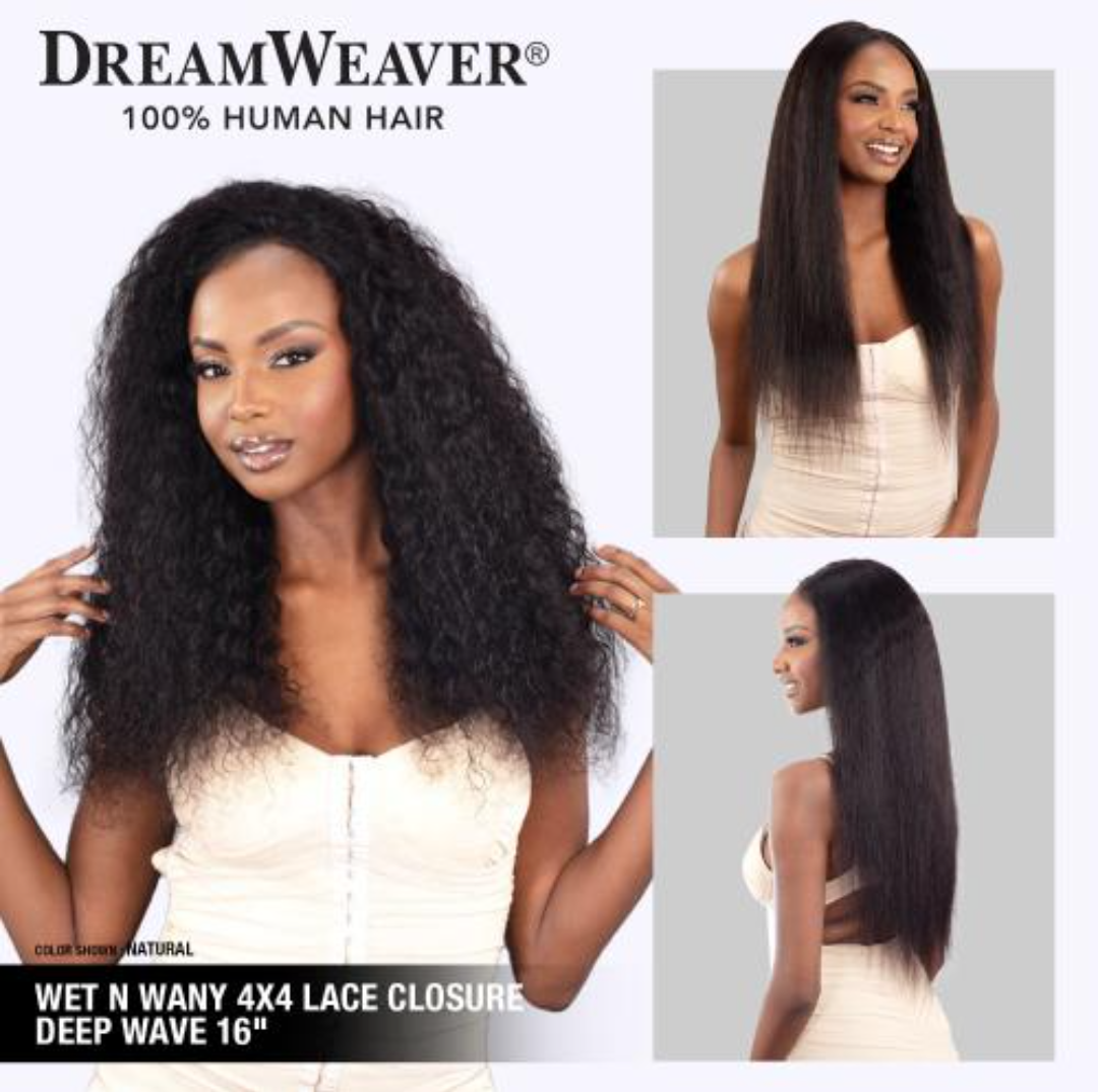MODEL MODEL DREAMWEAVER 4X4 LACE CLOSURE