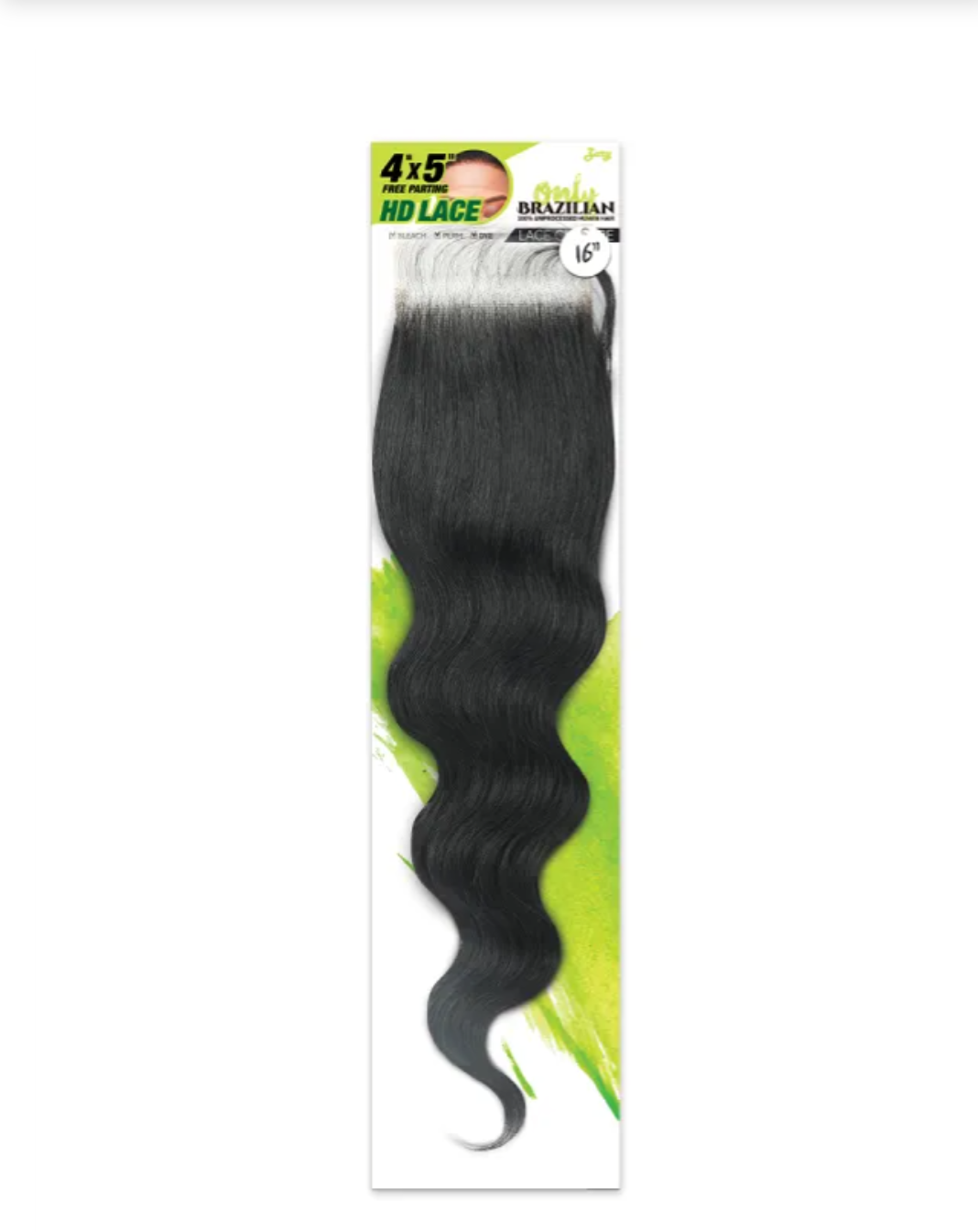 0NLY BRZ S-BODY 4 x 5 LACE CLOSURE