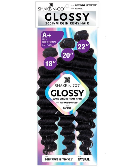 Glossy 100% Virgin Remy Hair